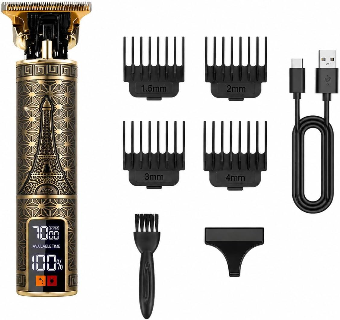 Hair Clipper Professional - Men's Professional Electric Hair Clipper with