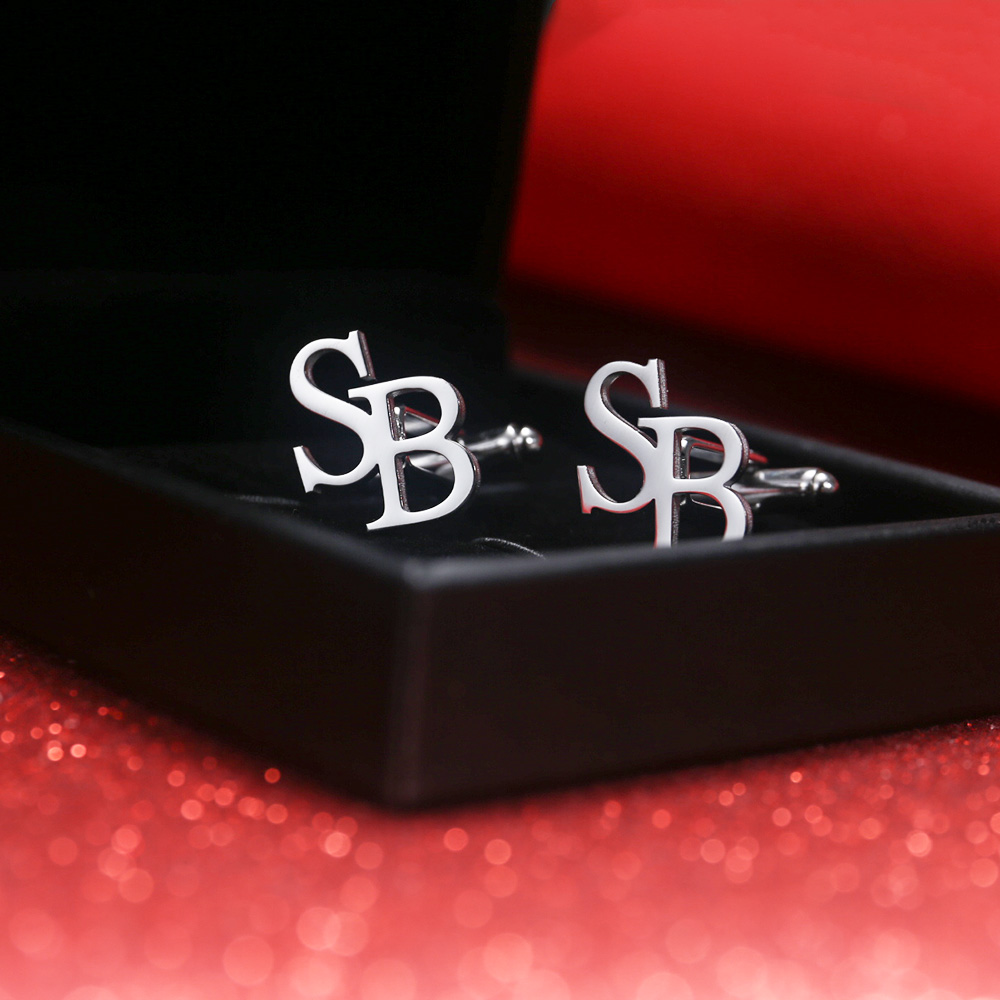 Tangula Custom Initials Cuffli - đánh giá và giá Men'S Grooming For Wedding