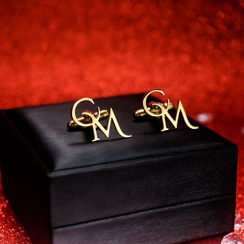 Tangula Custom Initials Cuffli - đánh giá và giá Men'S Grooming For Wedding