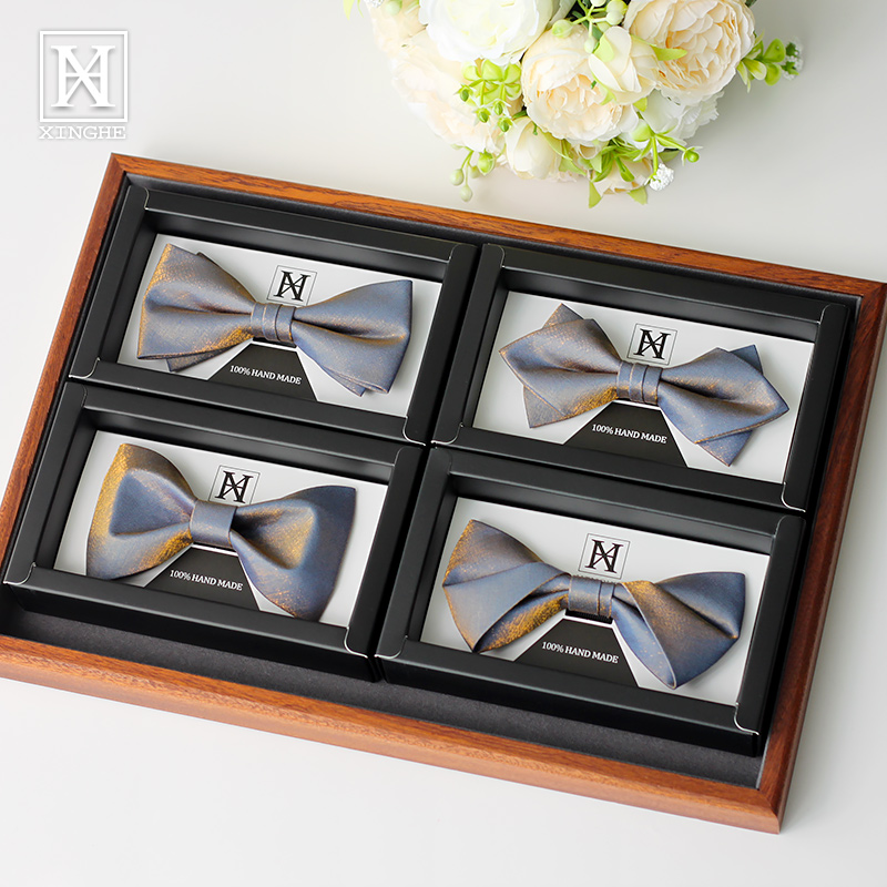 Silk bow tie wedding male groo - đánh giá và giá Men'S Grooming For Wedding