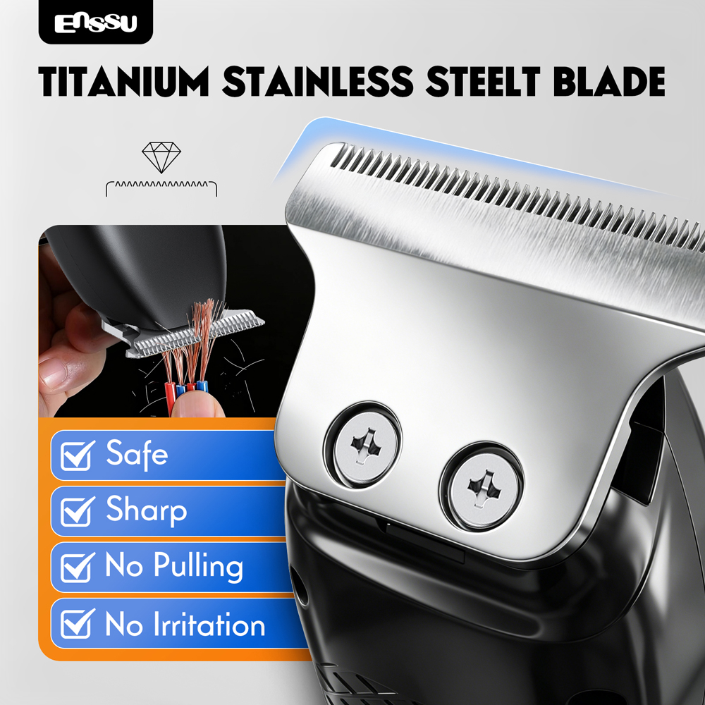 ENSSU Professional T‑Blade Hai - đánh giá và giá Hair Clipper Professional