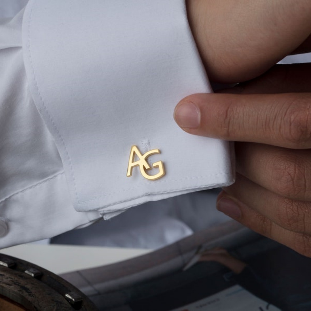 Custom Name Cufflinks for Men  - đánh giá và giá Men'S Grooming For Wedding