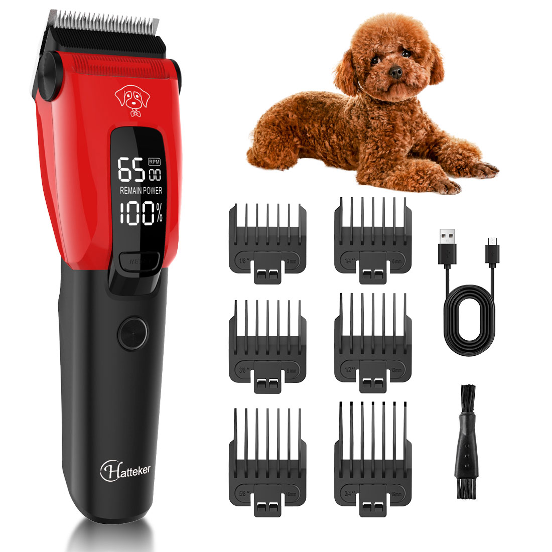 Hatteker Electric Pet Hair Cli - đánh giá và giá Hair Clipper Professional