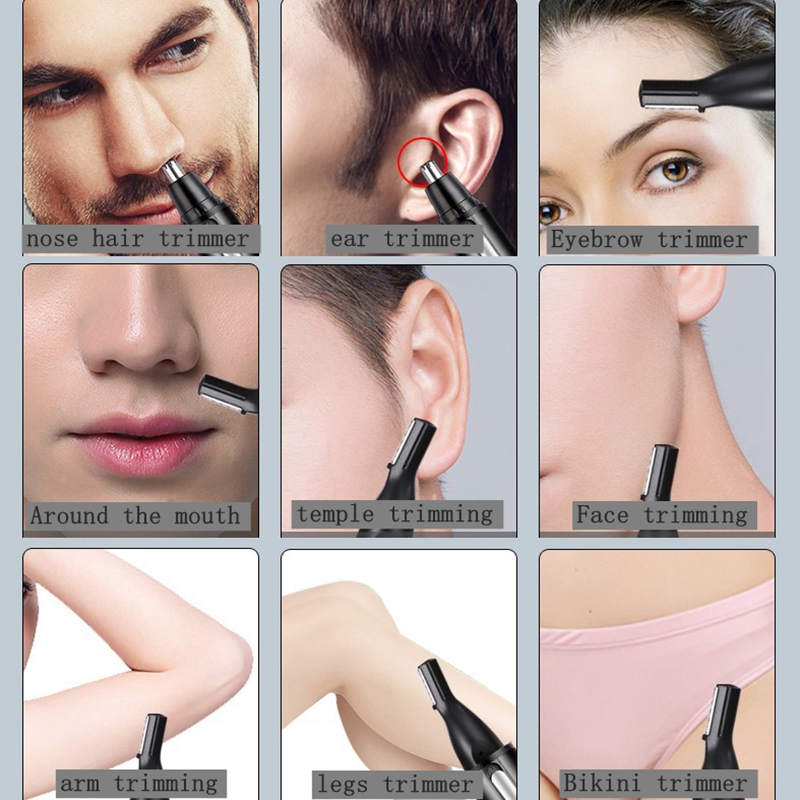 Kemei Rechargeable All in One  - đánh giá và giá Men'S Grooming Nose And Ear