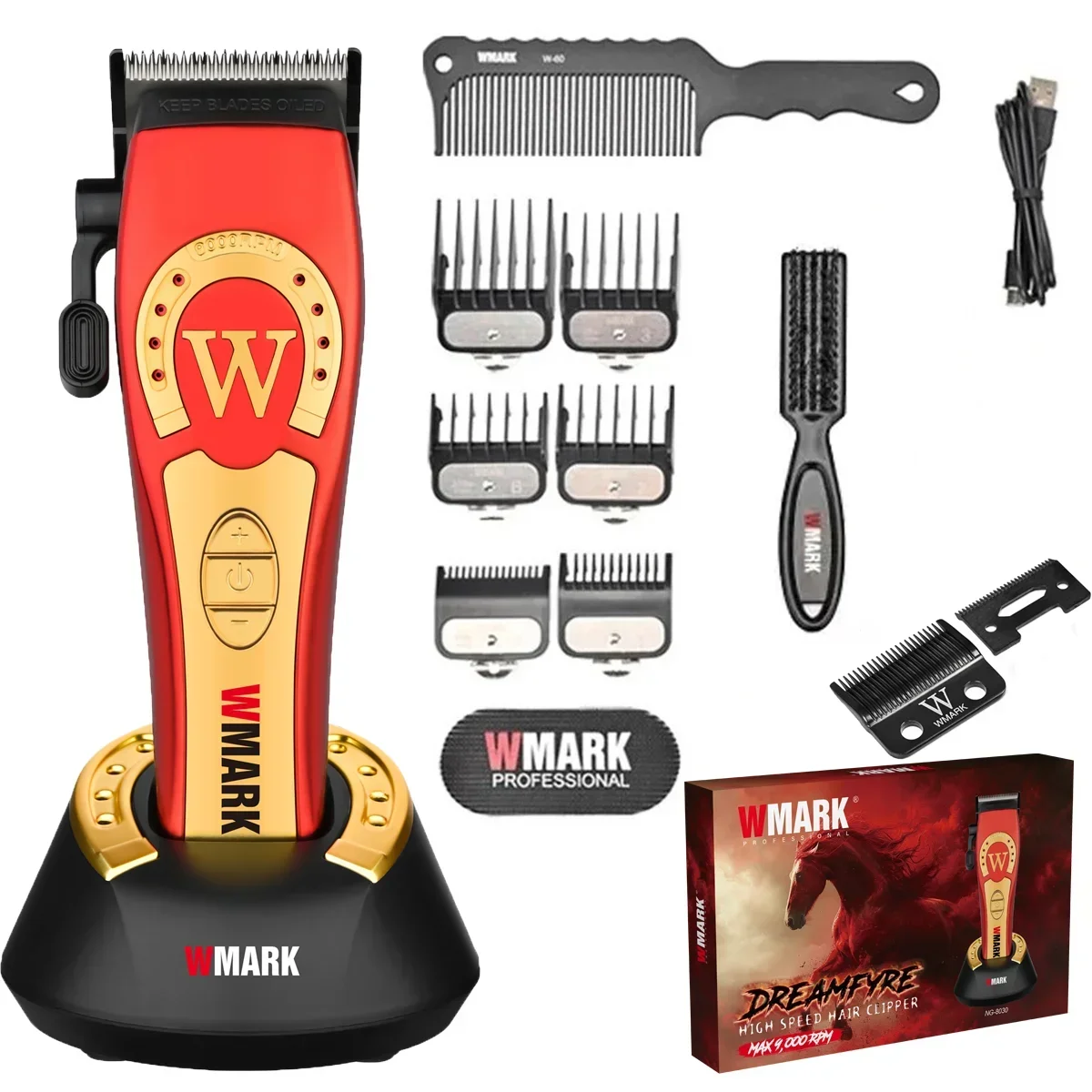 WMARK NG-8030/8230 Men's Profe - đánh giá và giá Hair Clipper Professional