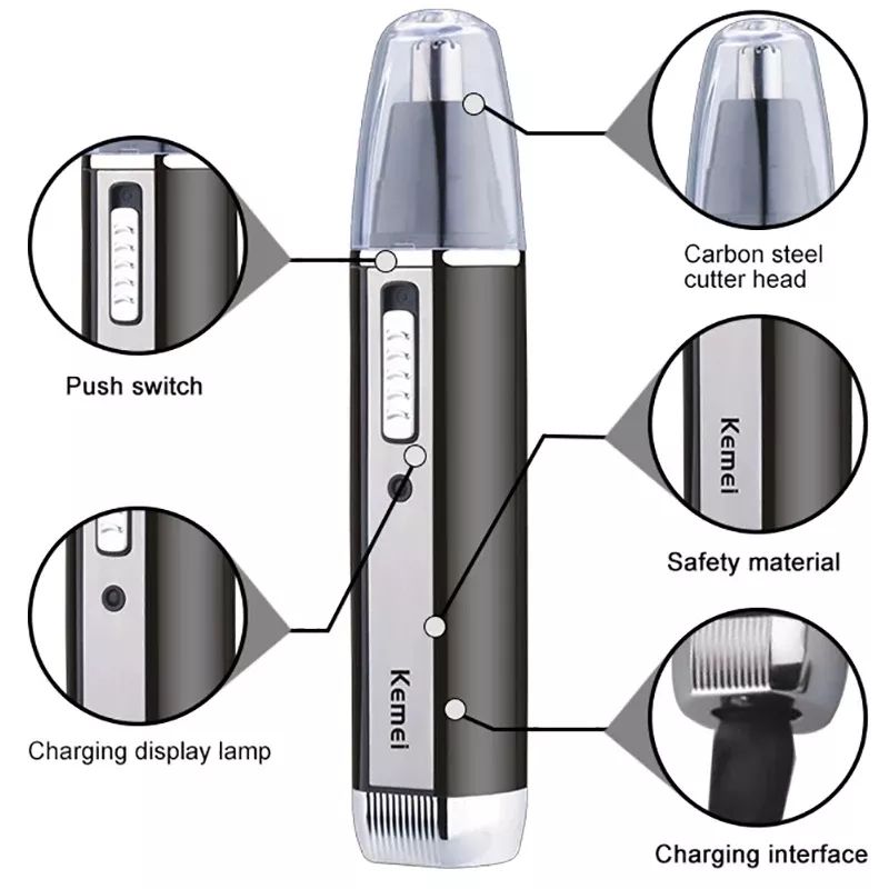 Kemei Rechargeable Electric Al - đánh giá và giá Men'S Grooming Nose And Ear