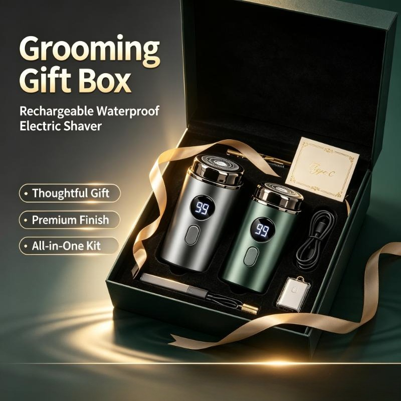 USB Rechargeable Waterproof El - đánh giá và giá Mens Grooming Box